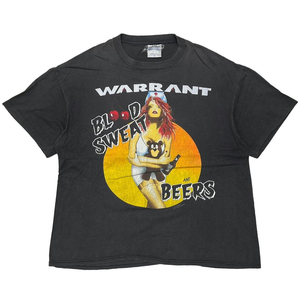 WARRANT BLOOD SWEAT AND BEER BROCKUM XL 1537