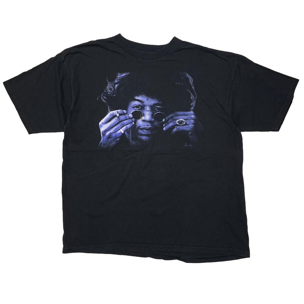 JIMI HENDRIX PURPLE FACE BACK SIGNATURE WINTERLAND XL 2154