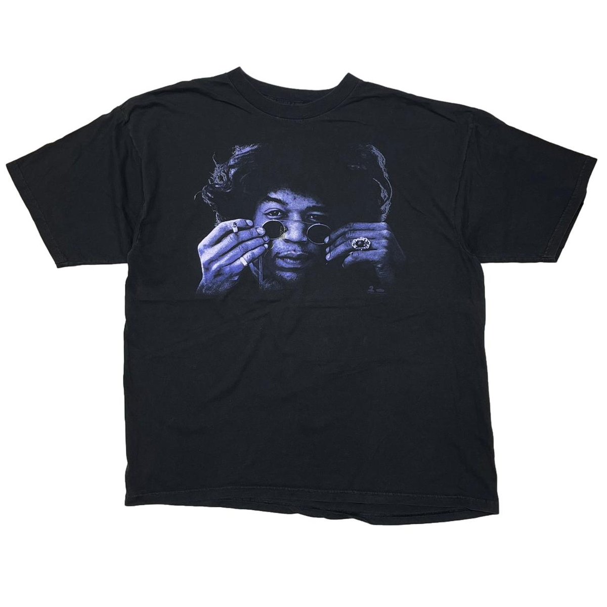 JIMI HENDRIX PURPLE FACE BACK SIGNATURE WINTERLAND XL 2154