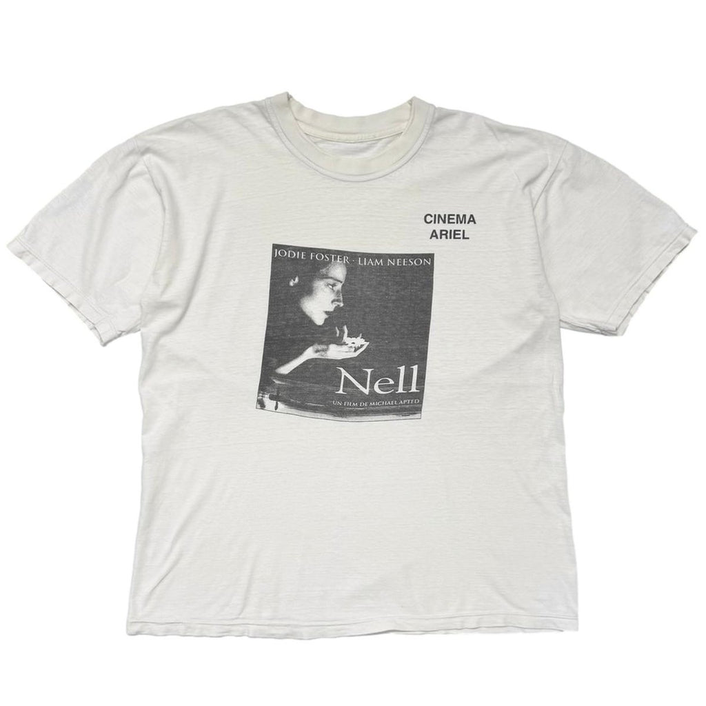 NELL JODIE FOSTER CINEMA ARIEL MOVIE PROMO WHITE FITS XL 8442