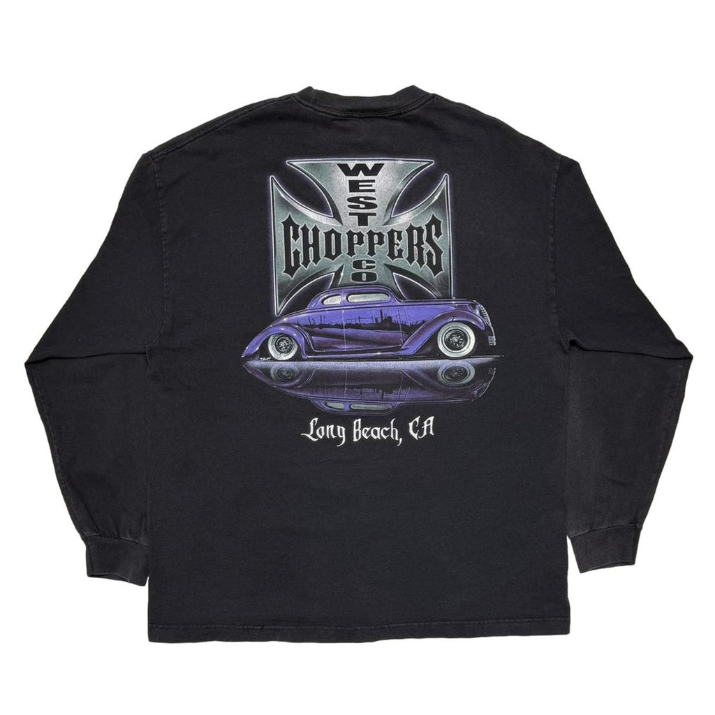 WEST COAST CHOPPERS CHROME LOGO PURPLE CAR LS XL 8295