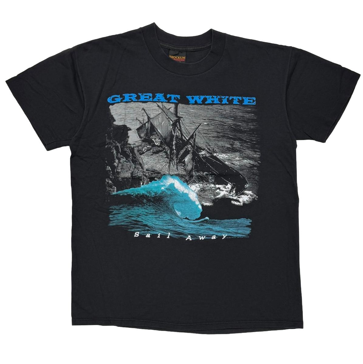 GREAT WHITE SAIL AWAY PLAIN SAILING TOUR 1994 BROCKUM LARGE 4325