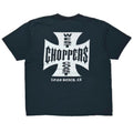 WEST COAST CHOPPERS IRON CROSS LONG BEACH CA SS BLACK XL 4857