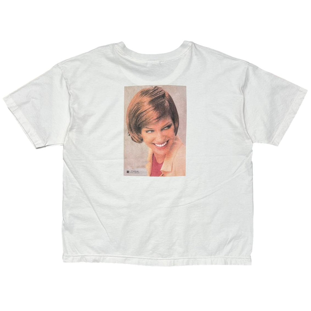 LOREAL MILLA JOVOVICI PORTRAIT WHITE HANES XL 8545