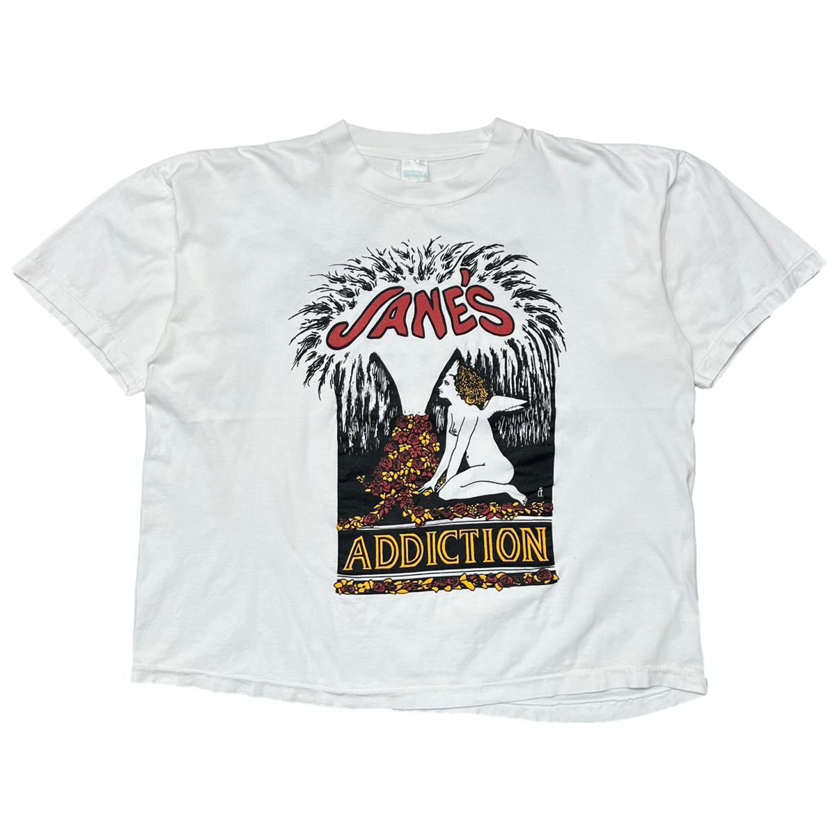 JANE'S ADDICTION TRIPLE X RECORDS WHITE FITS XL 8674