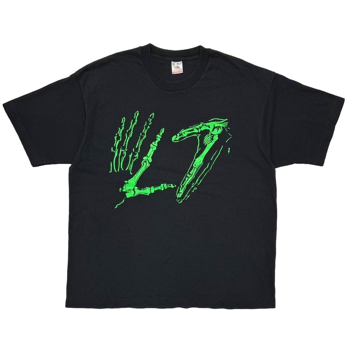 L7 BONE HAND SIGN FRUIT OF THE LOOM XL 7786
