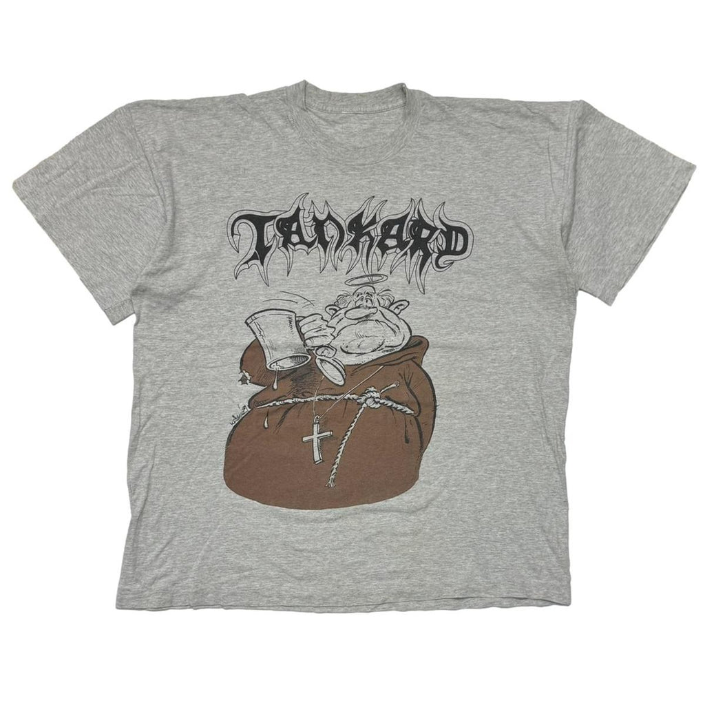 TANKARD MONKS HAVE NO FUN ASH GREY FITS XL 3256