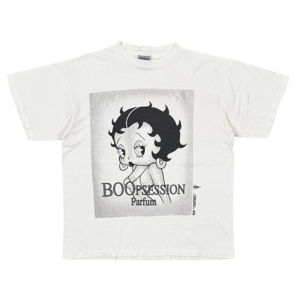 BETTY BOOP BOOPSESSION Parfum Calvin Klein Parody WHITE TULTEX LARGE 2758