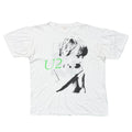 U2 BOY GREEN TEXT WHITE XL 3335