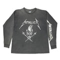 METALLICA NOWHERE ELSE TO ROAM EUROPE '93 LS FADED BLACK FITS XL 6835