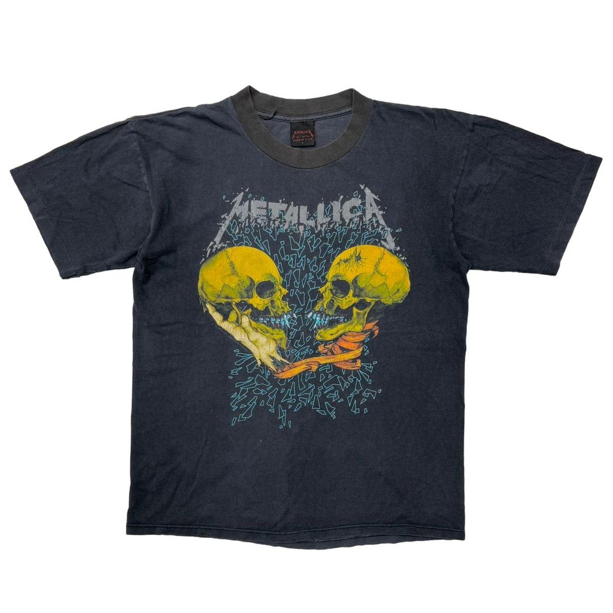 METALLICA PUSHEAD I'M INSIDE I'M YOU SAD BUT TRUE METALLICA TAG LARGE 8434