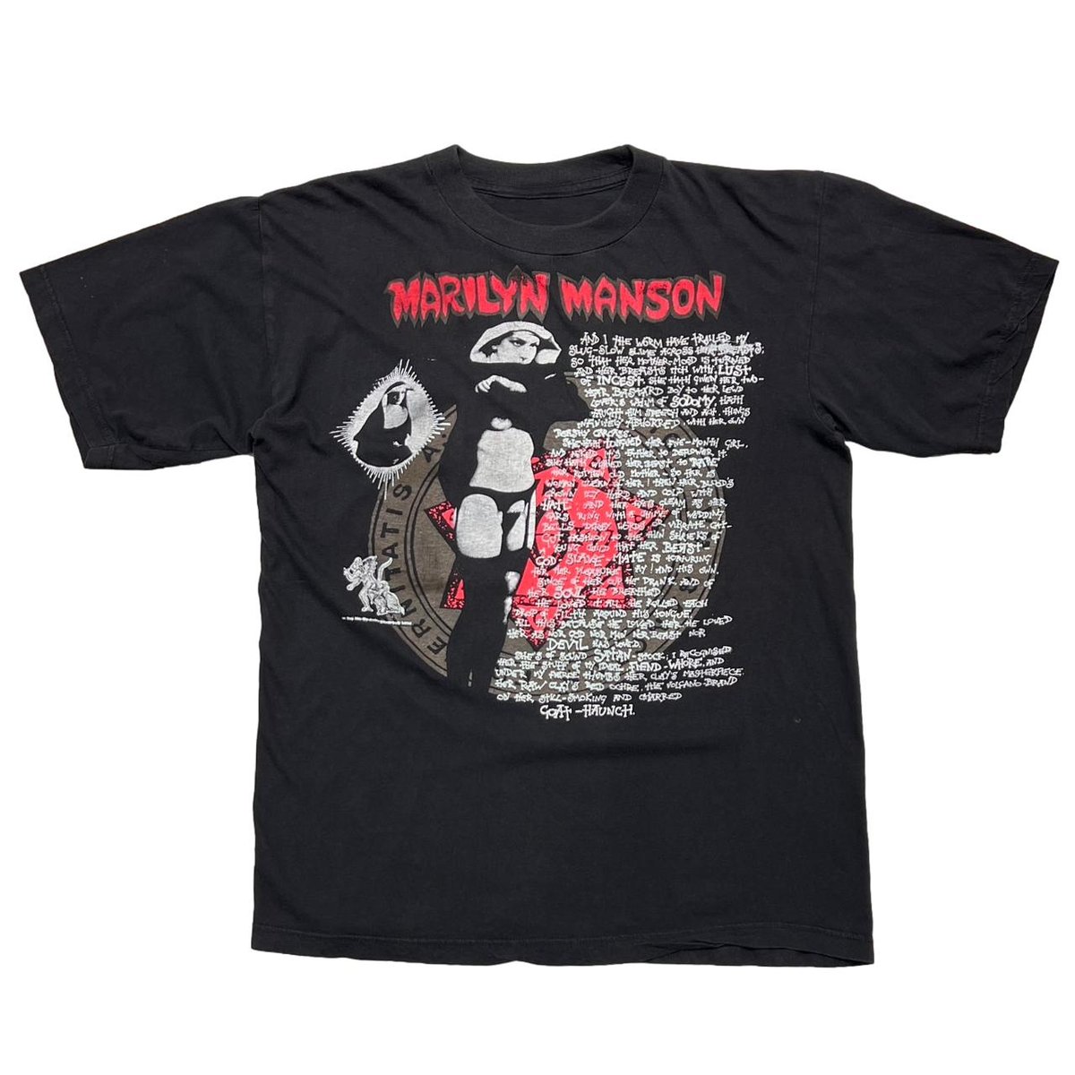 MARILYN MANSON NUDE SISTER BOOTLEG FITS XL 9940