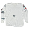 DENNIS RODMAN TATTOO LS WHITE XL 9223