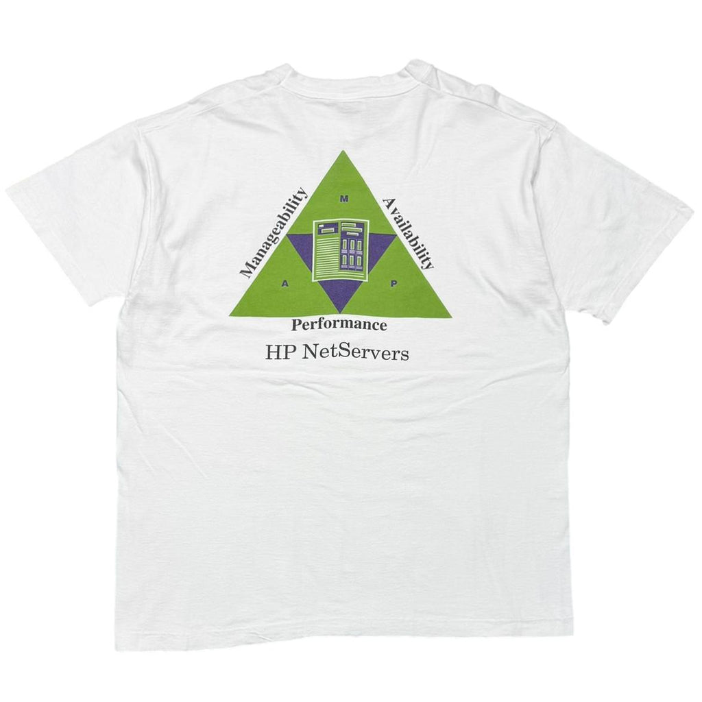 HEWLETT PACKARD HP NetServers COMPANY PROMO WHITE FRUIT OF THE LOOM XL 6937