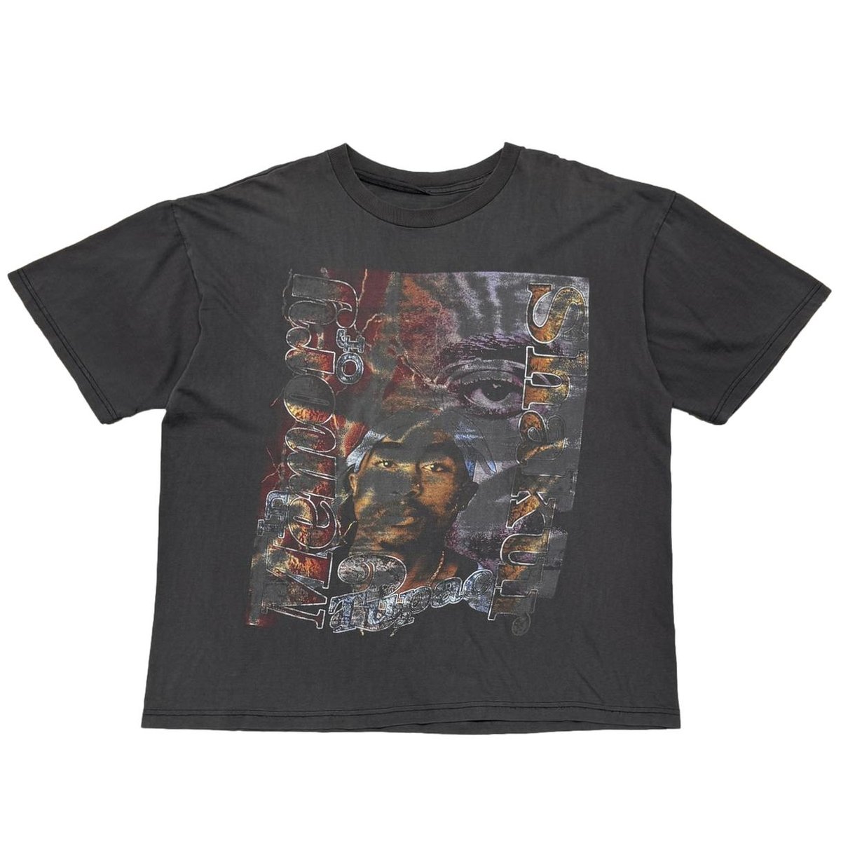 2PAC IN MEMORY OF SHAKUR THUG LIFE RAP DESIGN FITS XL 9943