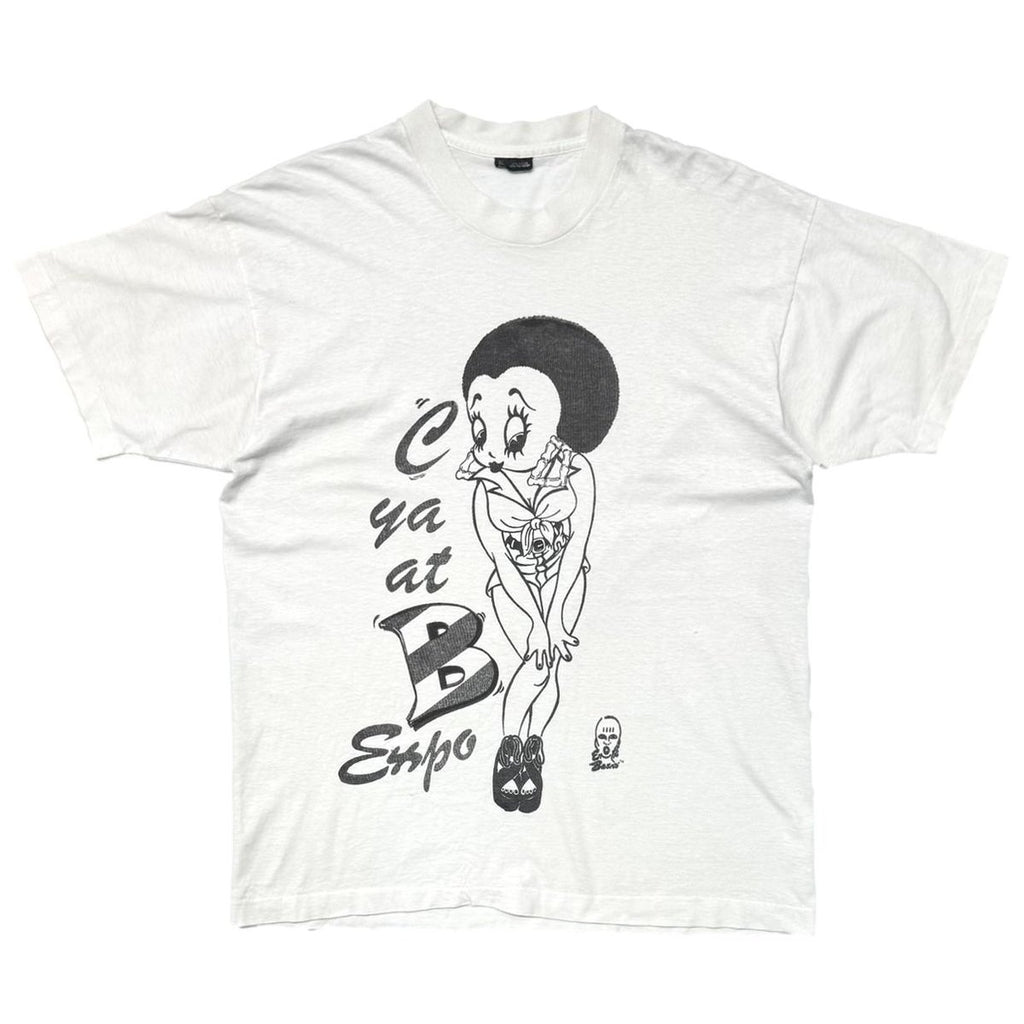 BETTY BOOP MARILYN MONROE PARODY BOOTLEG WHITE FITS XL 4232