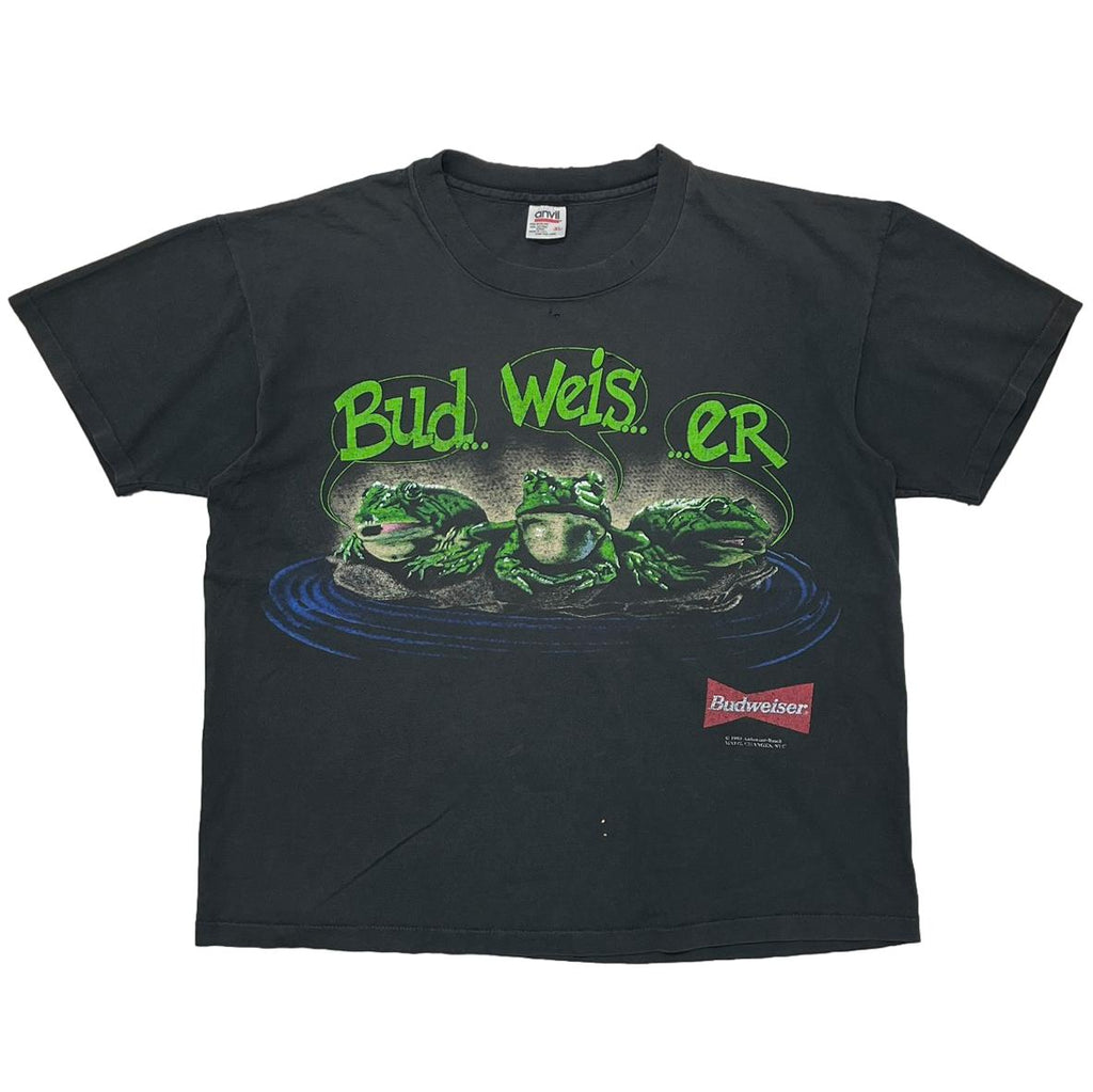 Budweiser 3 FROGS YOUR PAD ON MINE? ANVIL XL 7409