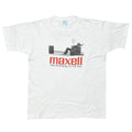 maxell TAKE YOUR MUSIC TO THE MAX BACK HOOPER'S WHITE FRUIT OF THE LOOM XL 1185