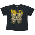 METALLICA PUSHEAD TOUR 2000 TWIN SKULL SUMMER SANITARIUM GILDAN LARGE 2443