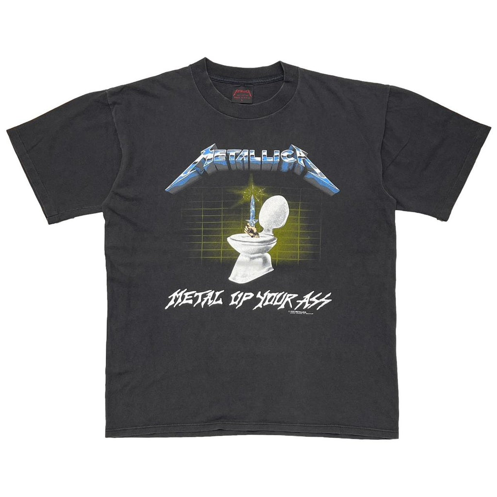 METALLICA 1987 METAL UP ASS METALLICA TAG LARGE 5114