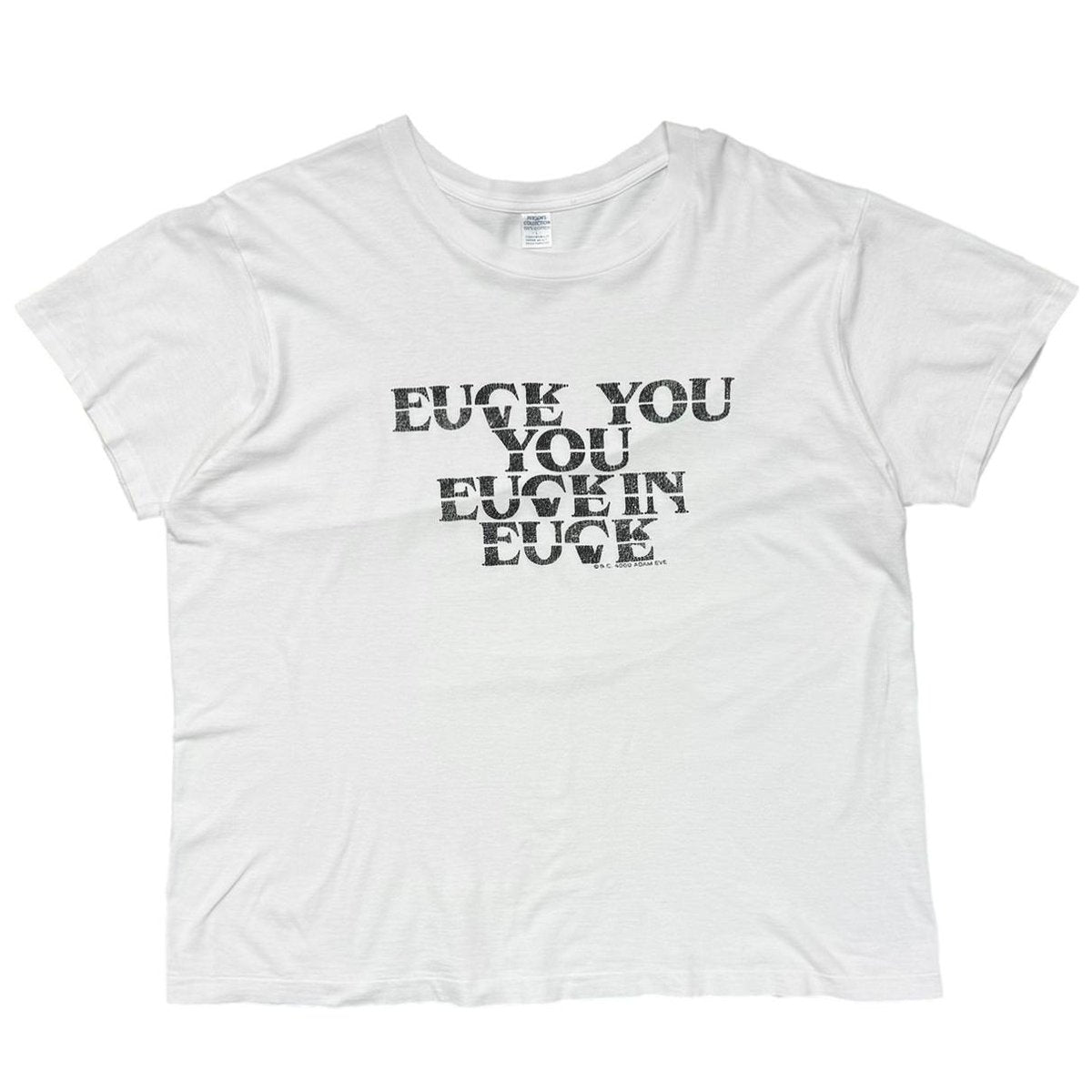 greatLAnd ORIGINAL fuck love shirt / new vintage LARGE 6007
