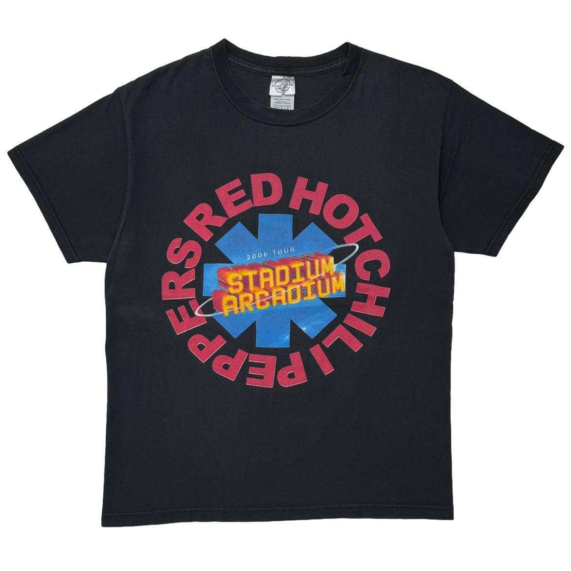 RED HOT CHILI PEPPERS 2006 STADIUM ARCADIUM CIRCLE LOGO BACK OCTOPUS DELTA MEDIUM 0963