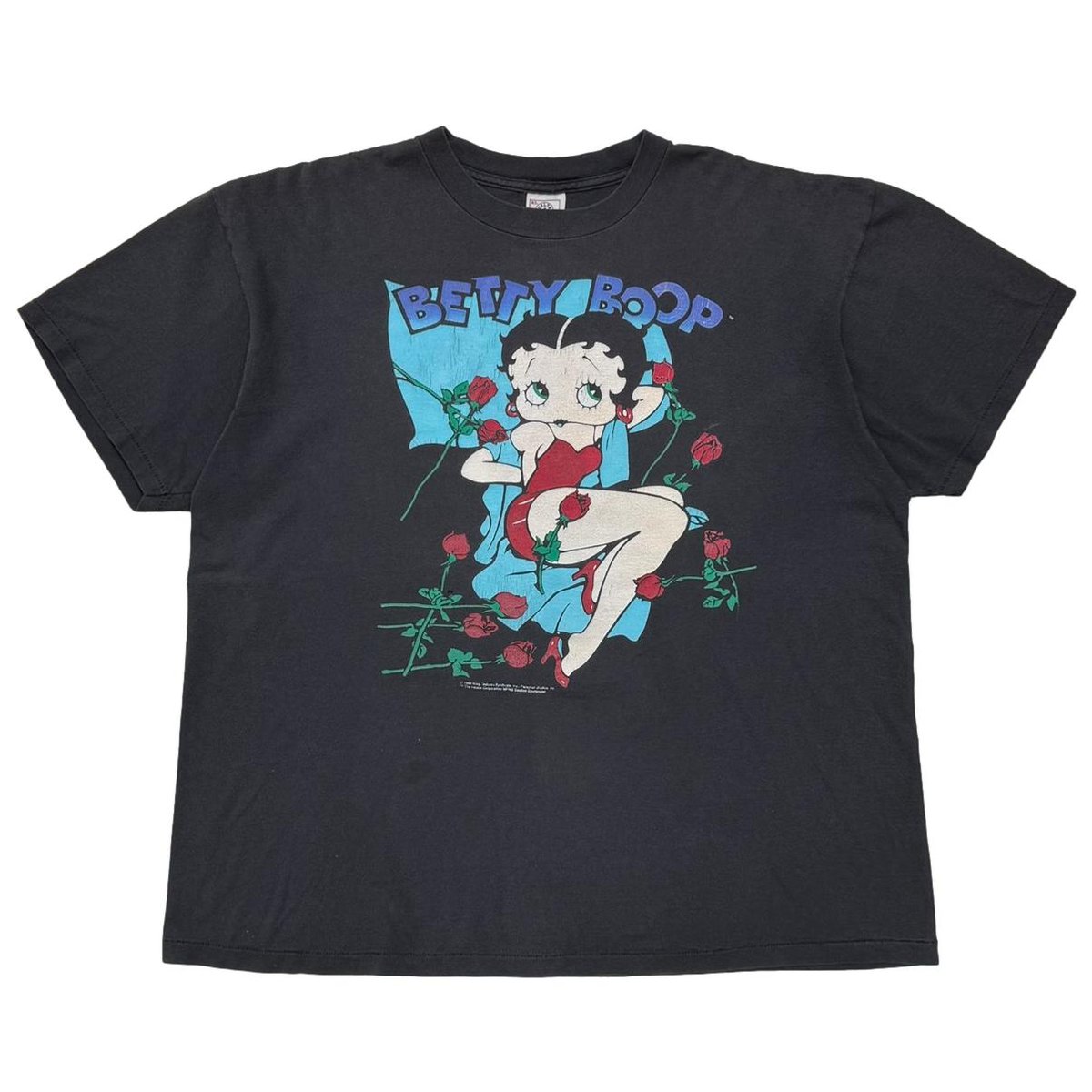 BETTY BOOP ROSES BETTY BLACK DELTA XL 8619
