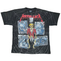 METALLICA PUSHEAD SPIDER WEB OVP SCREEN STARS XL 2488
