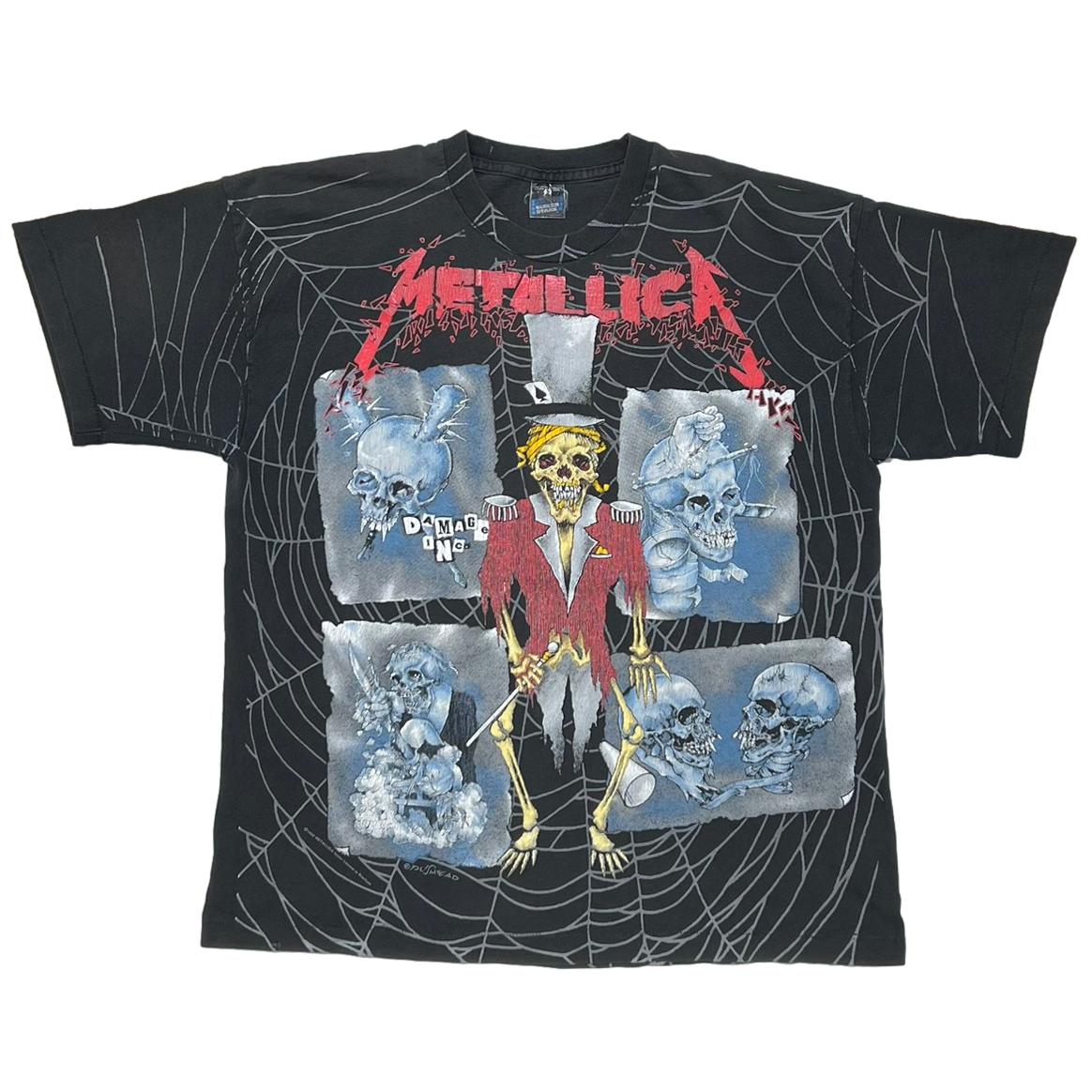 METALLICA PUSHEAD SPIDER WEB OVP SCREEN STARS XL 2488