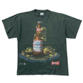 Budweiser 3FROGS BEER BOTTLE GREEN TULTEX LARGE 2050