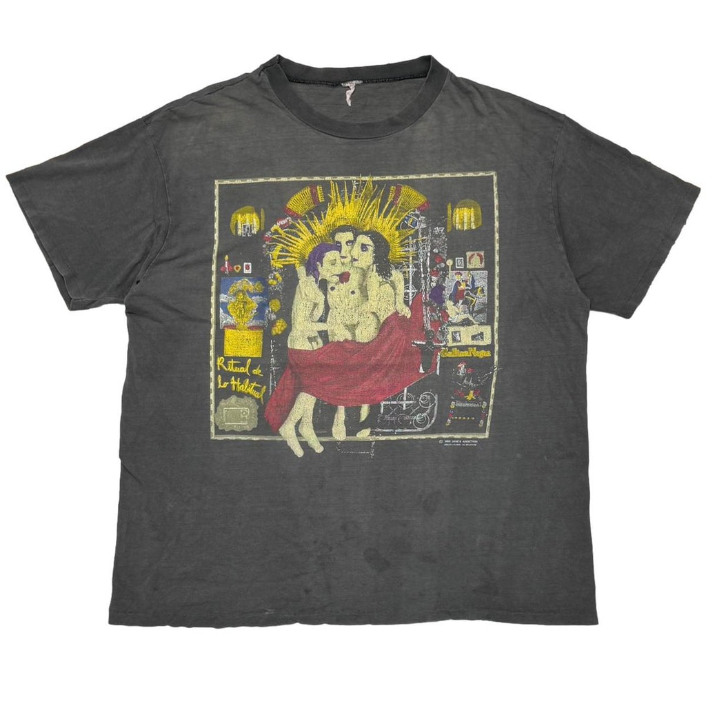 JANE'S ADDICTION RITUAL DE LO HABITUAL TOUR 1991 FADED BLACK FITS XL 4052