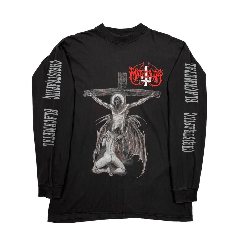 MARDUK CHRISTRAPING BLACK METAL LS EURO XL 9907