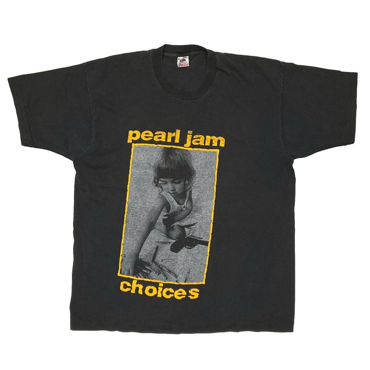 PEARL JAM choices FRUIT OF THE LOOM XL 5626