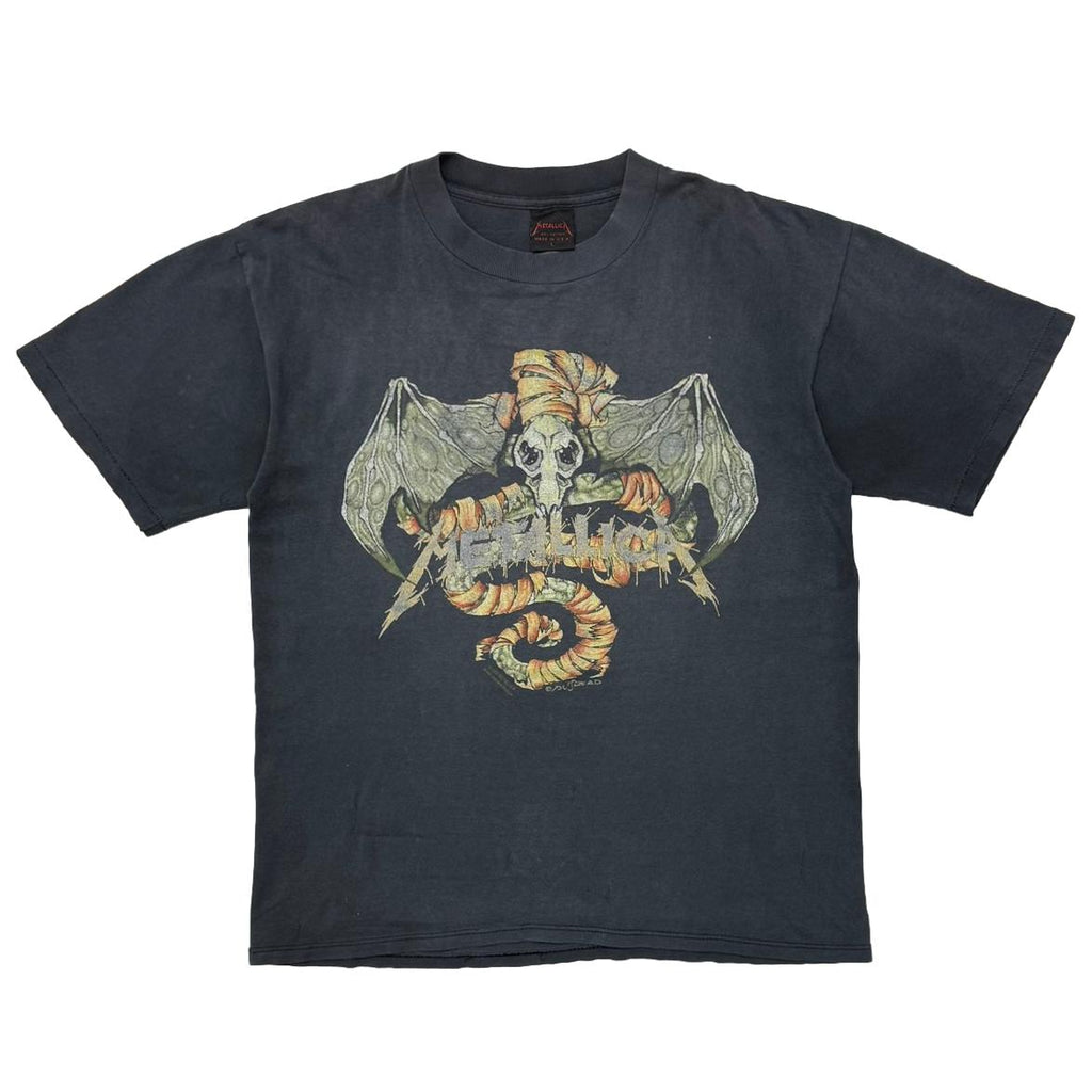METALLICA PUSHEAD 1992 WHERVER I MAY ROAM DRAGON METALLICA TAG LARGE 5602