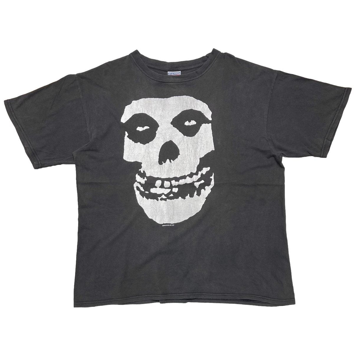 MISFITS 1997 SKULL FACE MONOCHROME ALL SPORT XL 1878