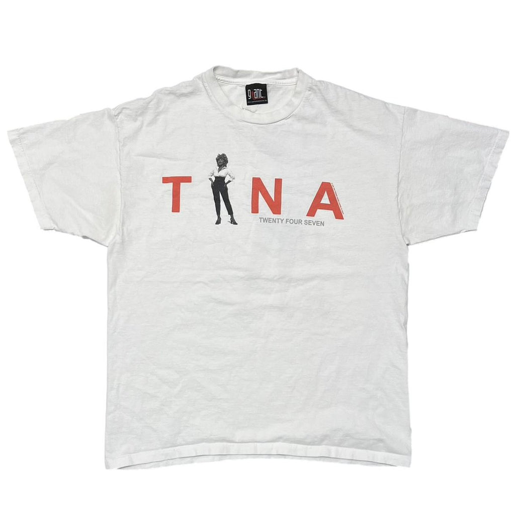 TINA TURNER TWENTY FOUR SEVEN TOUR WHITE GIANT FITS XL 2549