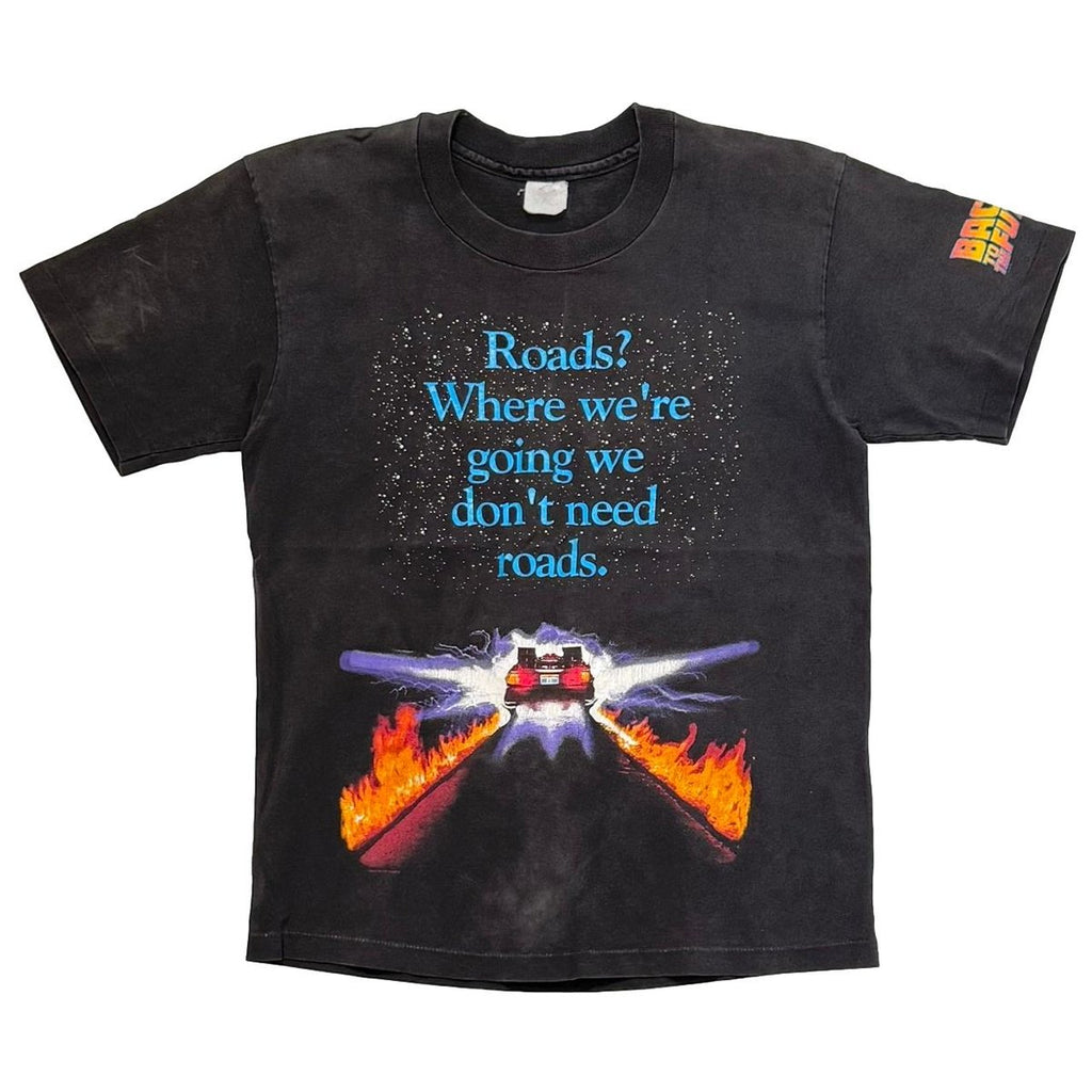 BACK TO THE FUTURE Roads? Where we're going we don't need roads. FITS MEDIUM 3324