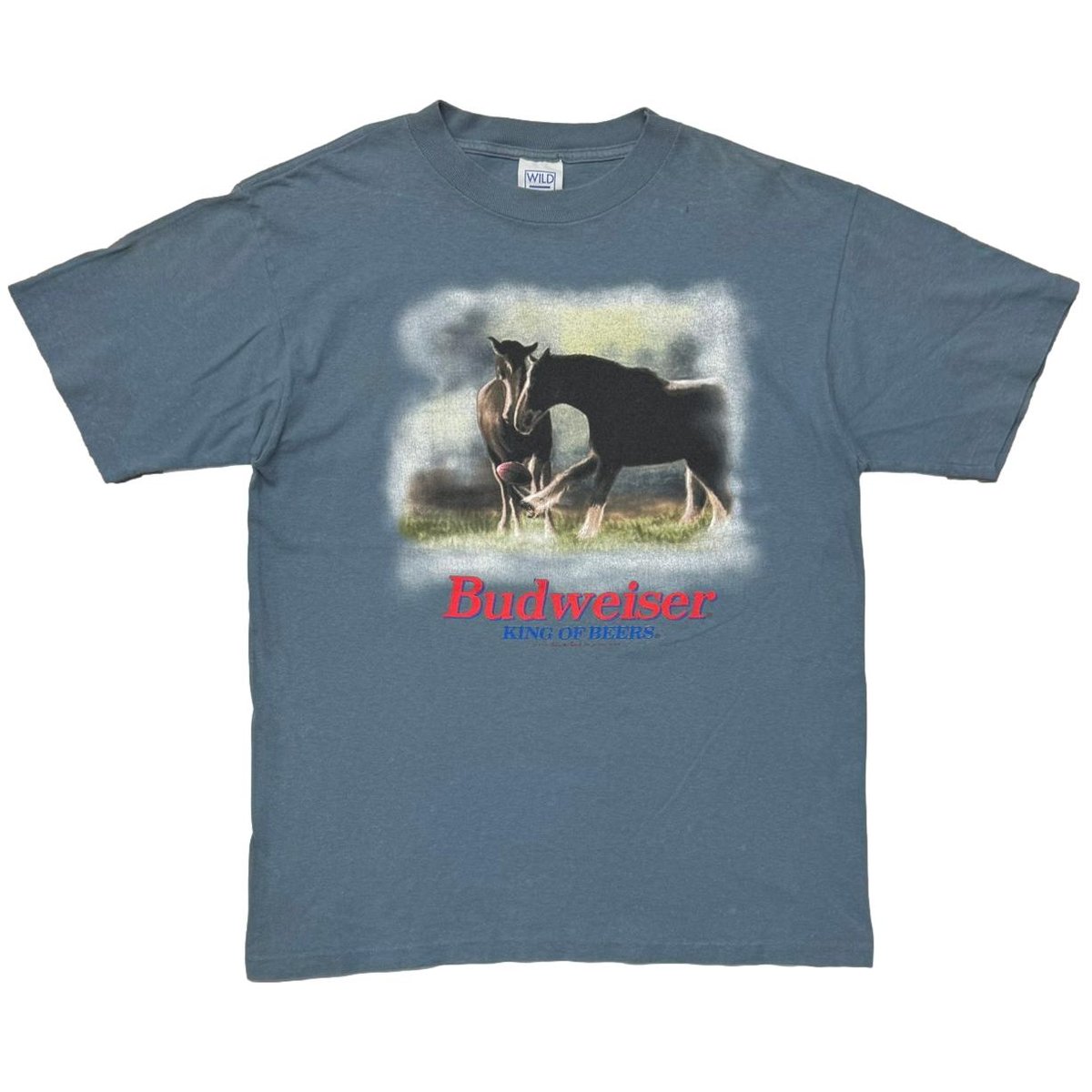 Budweiser THEY ALWAYS DO THAT? HORSE SLATE WILD OATS LARGE 5238