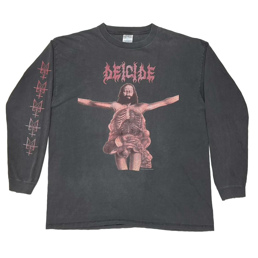 DEICIDE GO FUCK YOUR JESUS LS BLUE GRAPE XL 7879