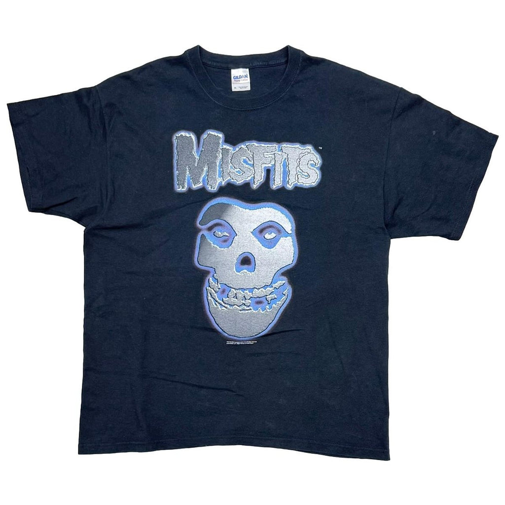 MISFITS 2001 METELLIC SKULL GILDAN XL 4235