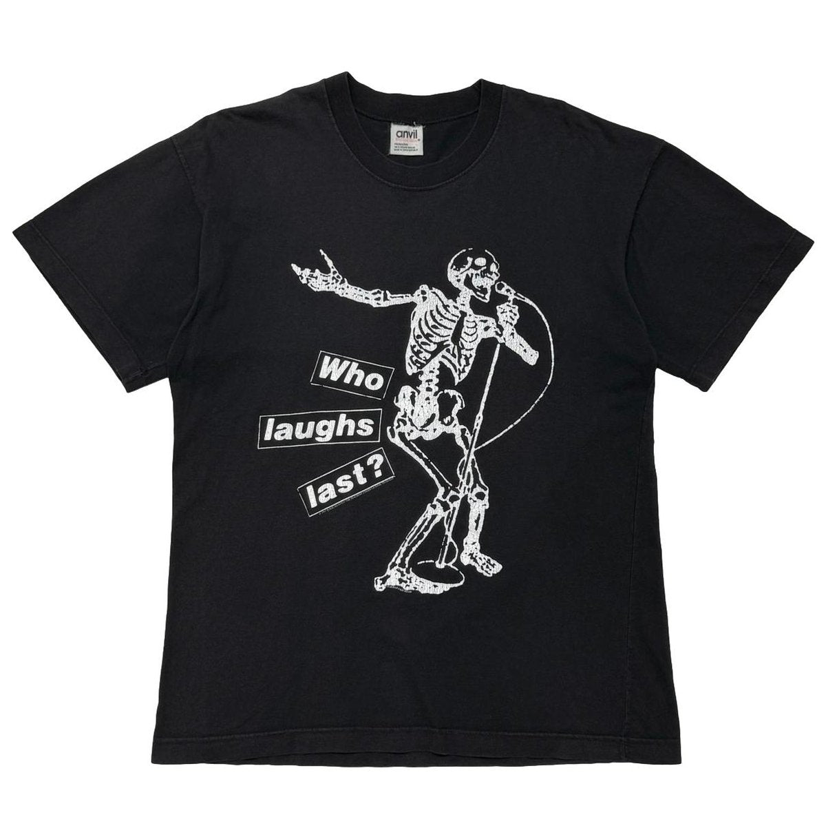 RAGE AGAINST THE MACHINE 1997 WHO LAUGHS LAST ? BARBARA KRUGER ANVIL LARGE 0804