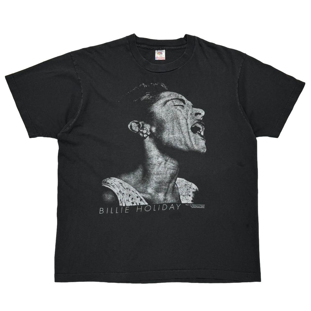 BILLIE HOLIDAY 1990 FACE TEE FRUIT OF THE LOOM XL 1973