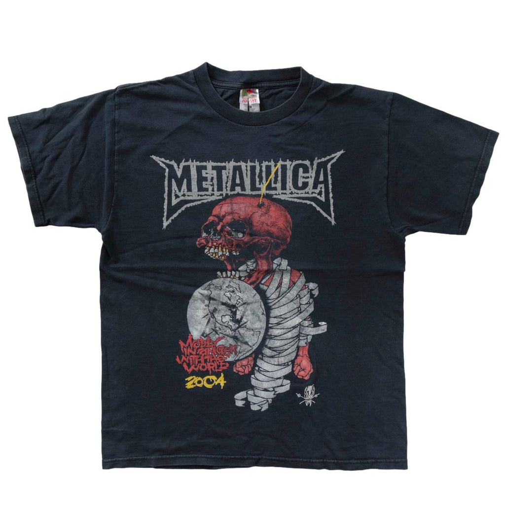 METALLICA 2004 PUSHEAD MADLY IN ANGER WITH THE WORLD FOTL LARGE 9321