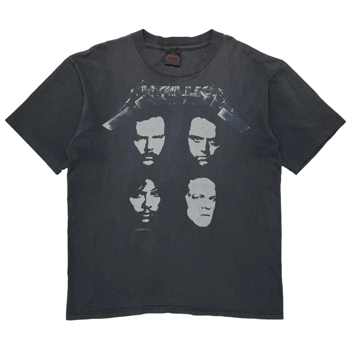 METALLICA 4 FACE HISTORIC DATES 1991 METALLICA TAG LARGE 2329