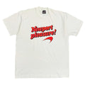 Newport ORANGE TEXT pleasure! WHITE FRUIT OF THE LOOM XL 2391