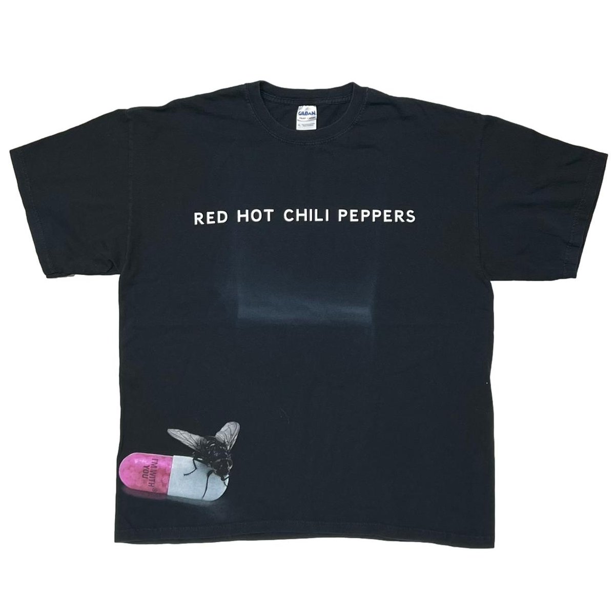 RED HOT CHILI PEPPERS I'M WITH YOU BLACK GILDAN XL 3406