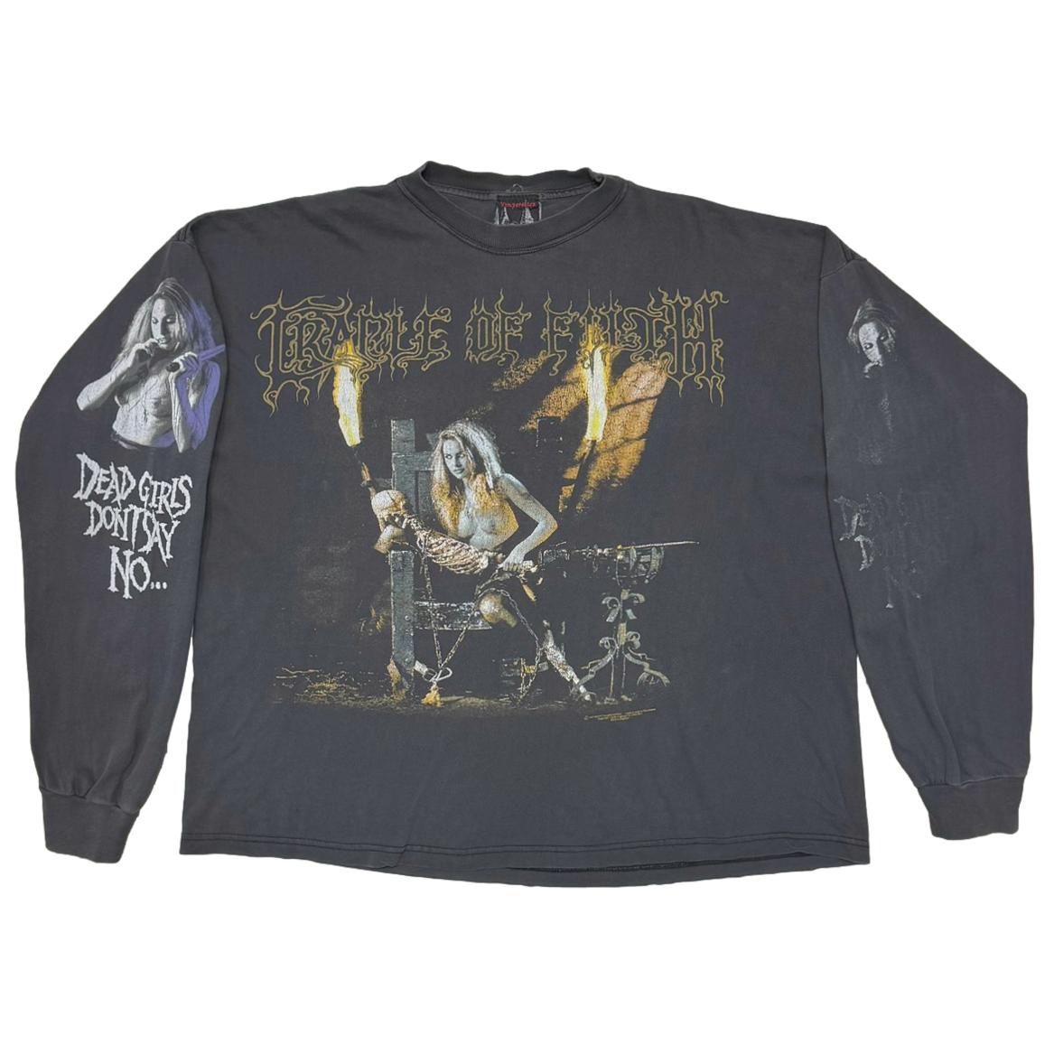 CRADLE OF FILTH DEAD GIRLS DON'T SAY NO LS XL 4676