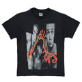 RED HOT CHILI PEPPERS 1990 MEMBER PORTRAIT CURVING LOGO  ANVIL LARGE 1696