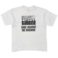 RAGE AGAINST THE MACHINE 1997 NUNS AND GUNS WHITE BRIGHT GREEN XL 8167