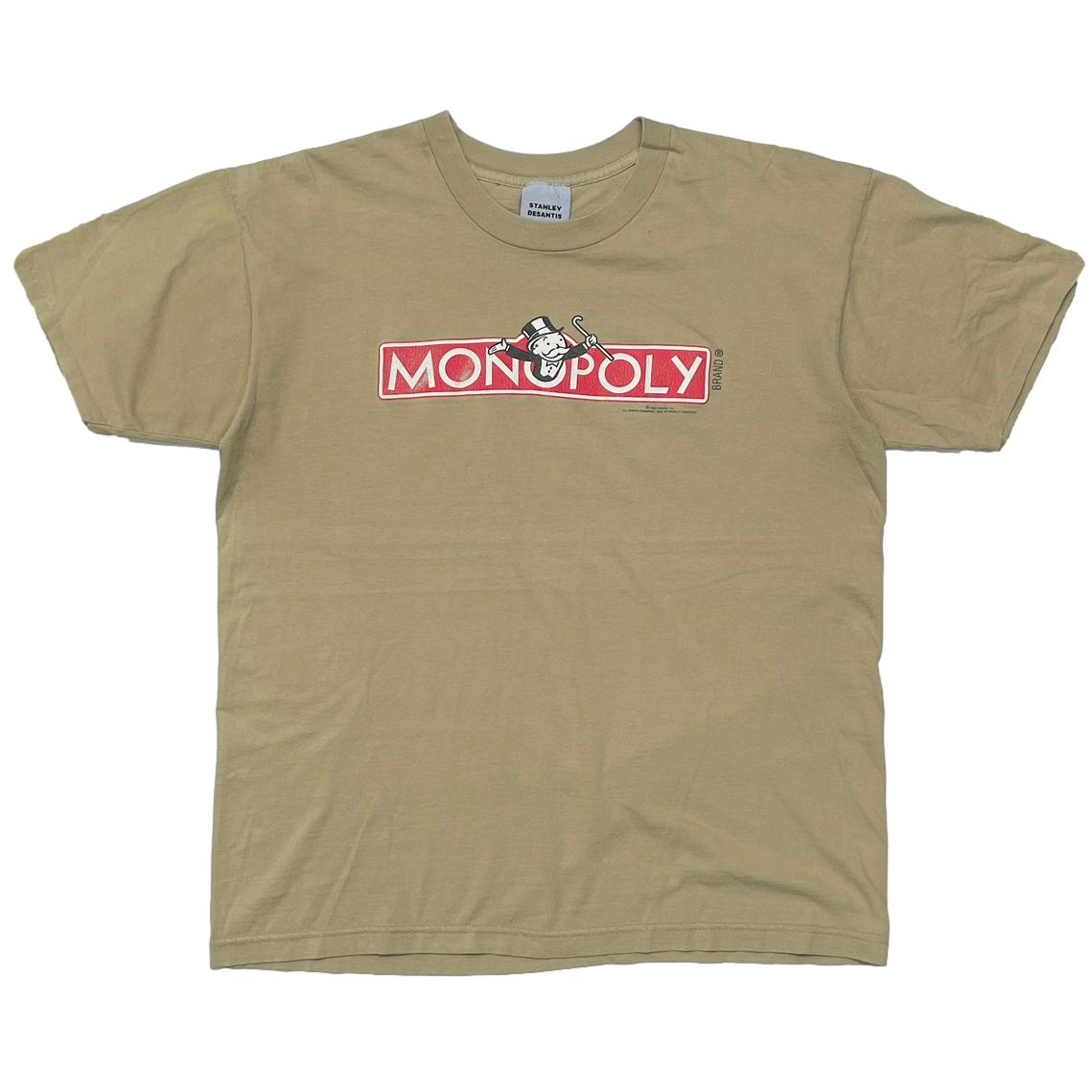 MONOPOLY 1996 STANLEY DESANTIS LARGE TAN 0294